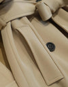 Brand New Long Double Breasted Women's Trench Coat
