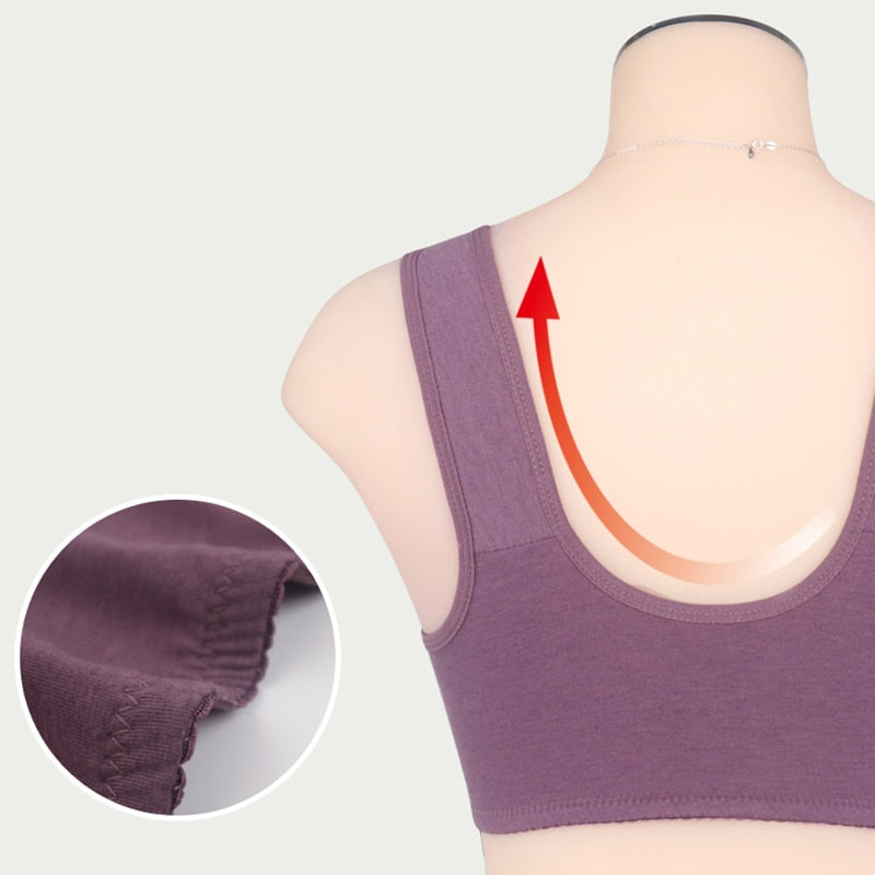 Front Closure Plus Size Bras For Women XS-5XL