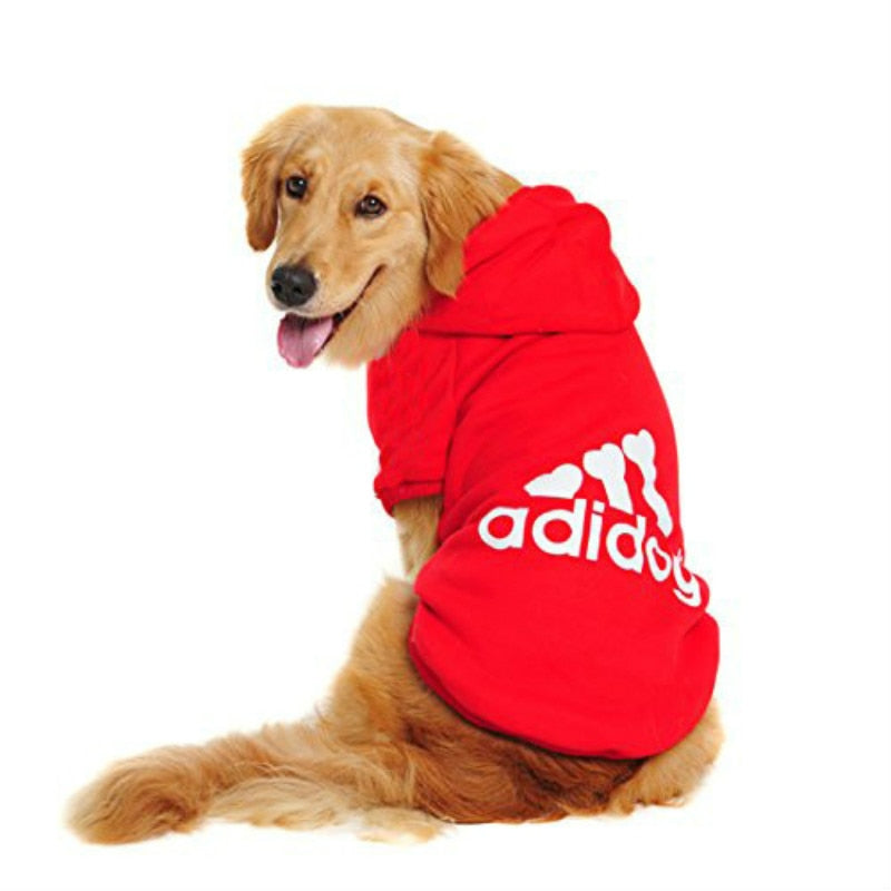 Fleece Warm Sweatshirt Hoodies For Dogs