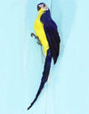 25cm Handmade Simulation Parrot Lawn Figurine