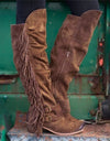 Knee High Boots Western Cowboy Boots