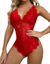 Sexy One Piece Lace Embroidery Bodysuit Small To Plus Size