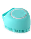 Soft Silicone Pet Bath Shampoo Massage Brush
