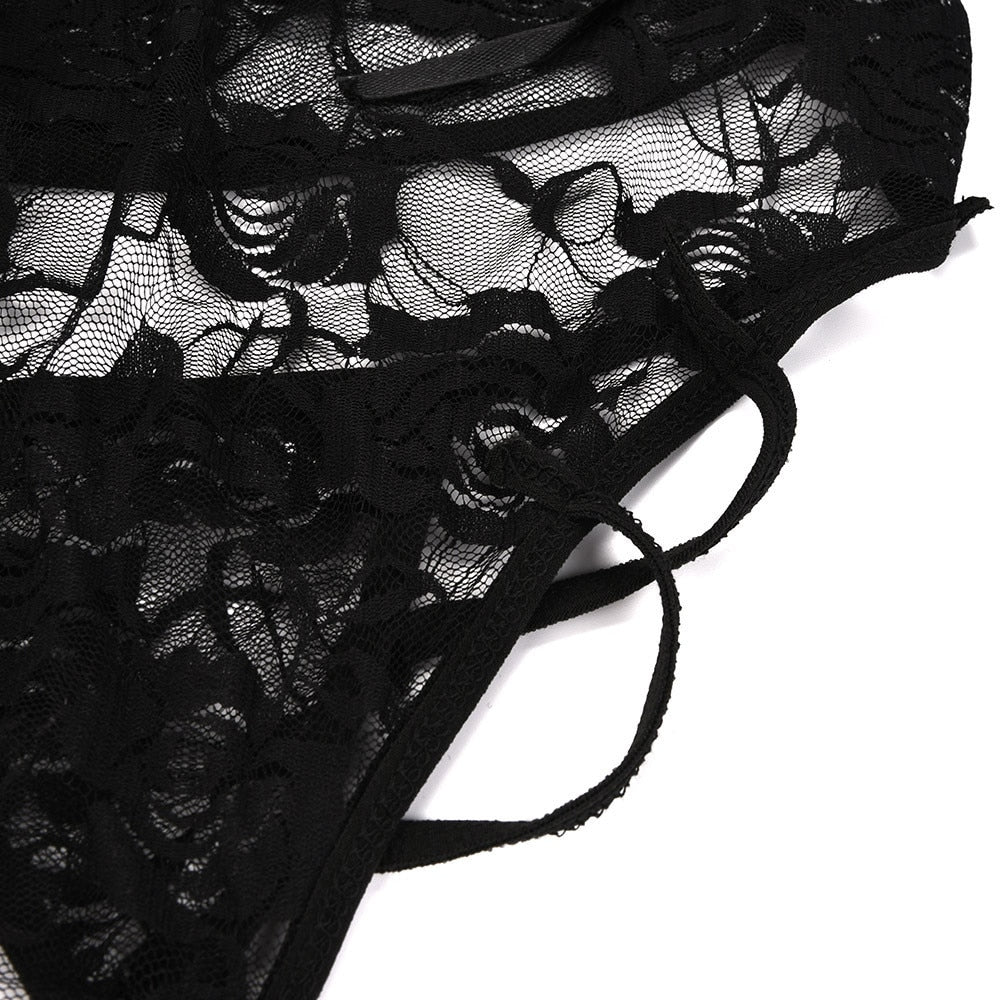 Transparent Lace Corset