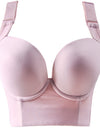 Hide Back Fat With Anti-sagging Deep Cup Push Up Shaper Bra