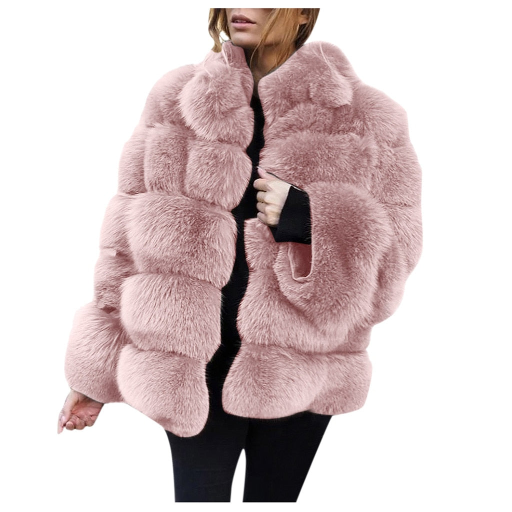 100% Faux Fur High Quality Vest Coat