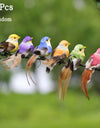 25cm Handmade Simulation Parrot Lawn Figurine