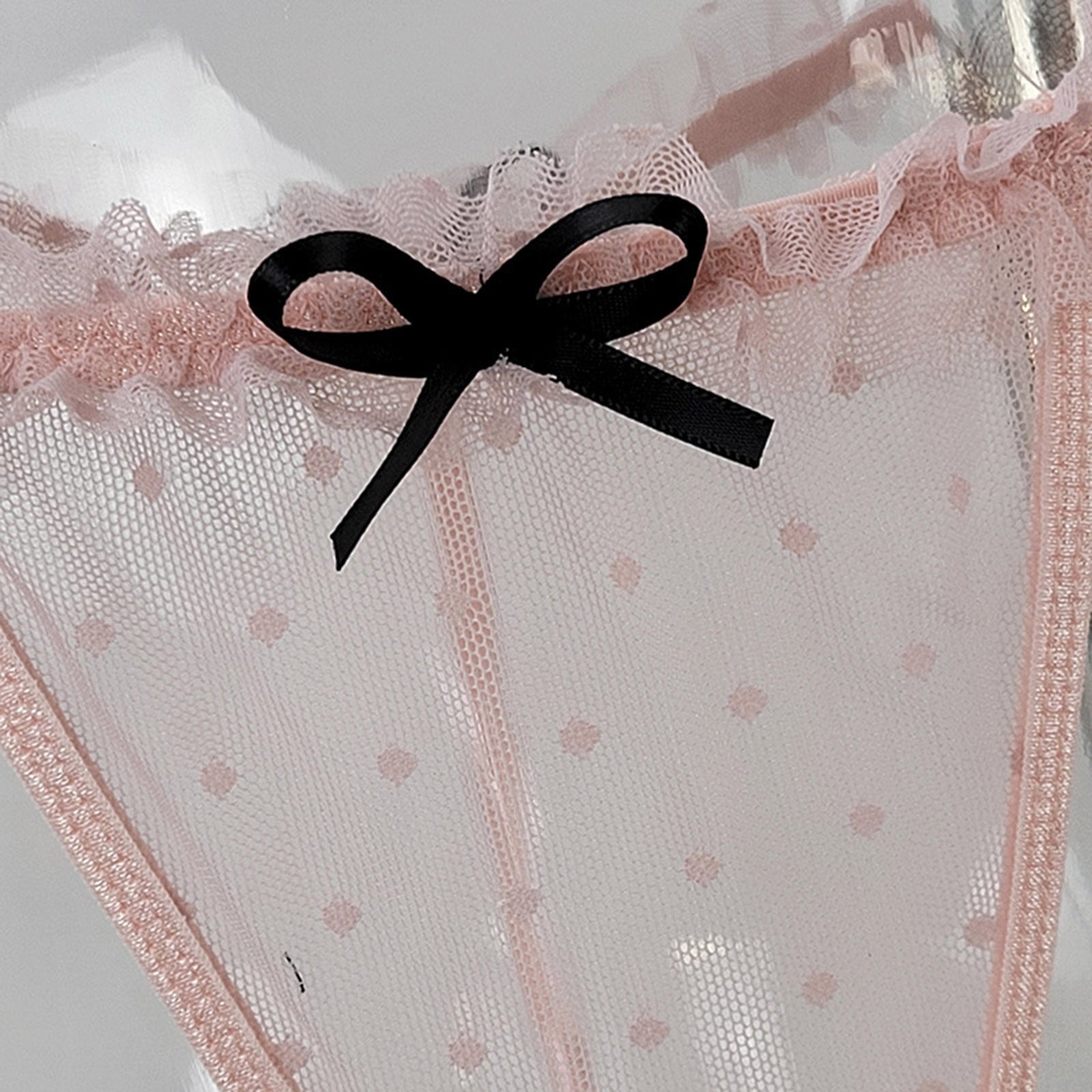 New Women Sexy Lace Panties Low-waist Underwear With Cute Ruffles