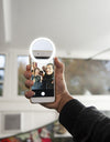 USB/Battery Powered Led Selfie Ring Light for Mobile Phone 8 cm