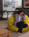Sofa Sack Bean Bag Chair Memory Foam Lounger w/ Micro suede
