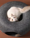 Donut Bed with Zipper Cat House