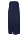 Open Side Split High Waist Maxi Skirt