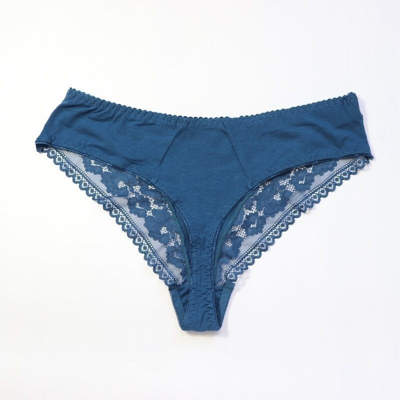 Plus size Sexy Lace thong And Bra set
