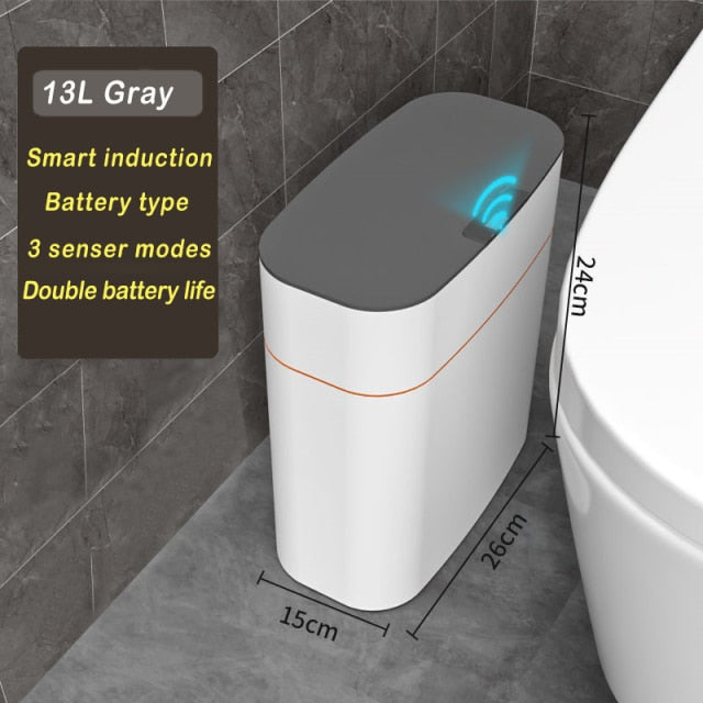 Intelligent Trash Can With Automatic Sensor