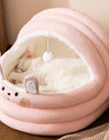 LARGE Indoor Warm Winter Cushion Bed/Cave for Cats