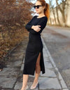 Slit Midi Casual Summer Sundress