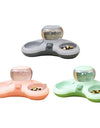 Automatic Dog/Cat Food Bowl Feeder With Water Fountain