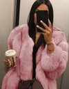 High Quality Elegant Thick Warm Fur Coat