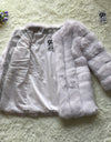 Faux Fur Winter  Elegant Thick Overcoat