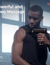 Portable Percussion Pistol Massager For Body Neck Deep Tissue Muscle