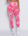 Lightning Marble Scrunch Butt Leggings