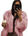 High Quality Elegant Thick Warm Fur Coat