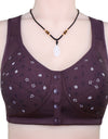 Breathable Wireless Push Up Full Sports Bra