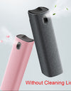 2 In 1 Phone Screen Cleaner Spray  And Dust Removal Microfiber Cloth Set