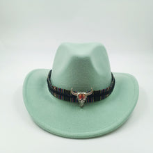 Load image into Gallery viewer, Big Brim Cowboy Hat
