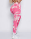 Lightning Marble Scrunch Butt Leggings