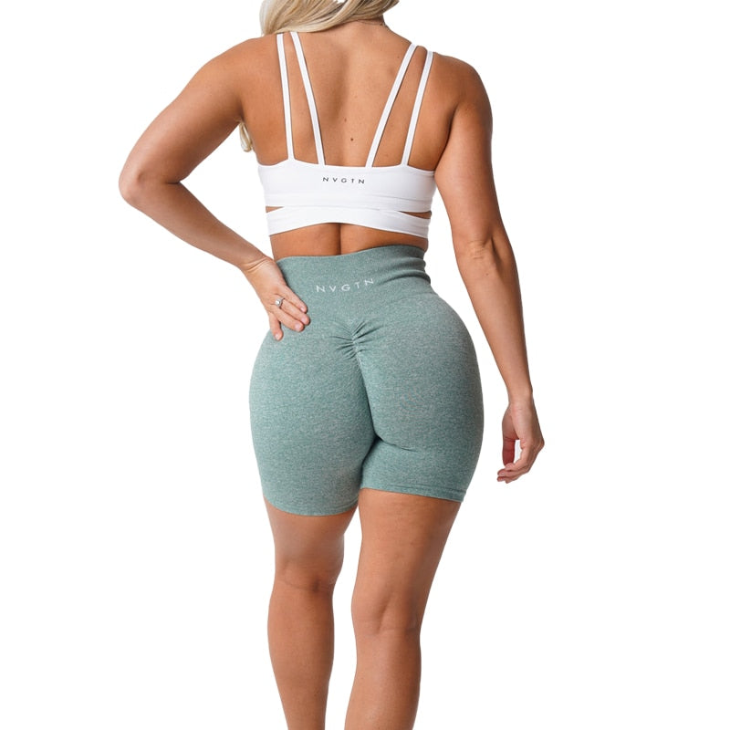 Scrunch Seamless Shorts Spandex Shorts