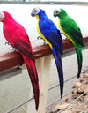 25cm Handmade Simulation Parrot Lawn Figurine