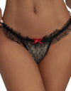 New Women Sexy Lace Panties Low-waist Underwear With Cute Ruffles