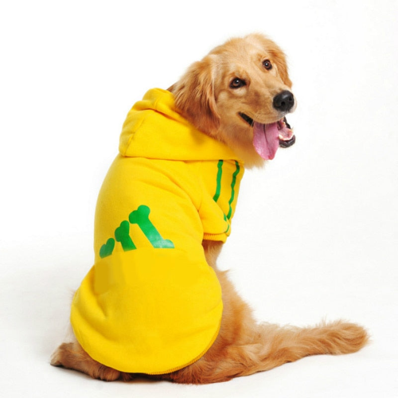 Fleece Warm Sweatshirt Hoodies For Dogs