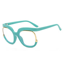 Load image into Gallery viewer, Oversized Fashion Retro Round Anti Blue Light Glasses
