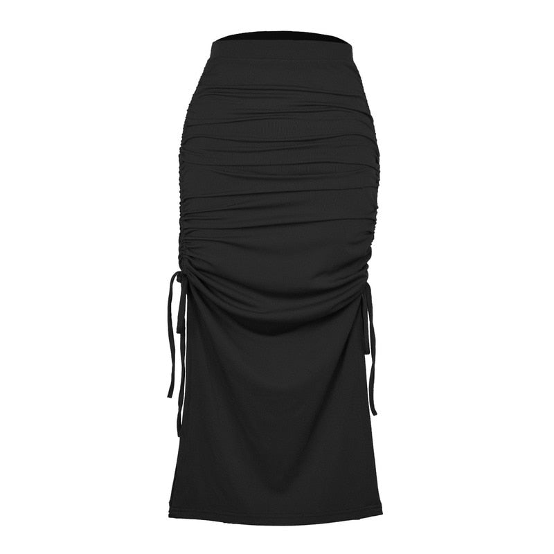 High Waist Maxi Long Skirt