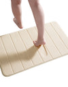Velvet Solid Color Non-slip Bath Mat