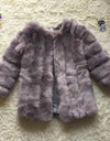 Faux Fur Winter  Elegant Thick Overcoat