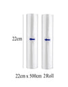 2 Rolls /Lot Kitchen Food Vacuum Bag Storage Bags for Vacuum Sealer