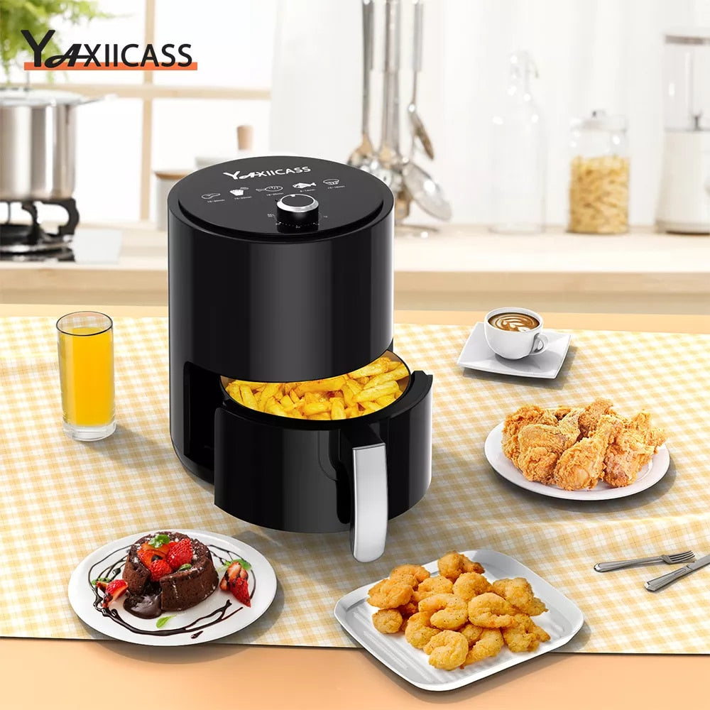 Air Fryer 3.2L Large Capacity 360°Baking Oven