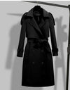 Brand New Long Double Breasted Women's Trench Coat