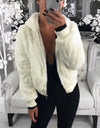 New Faux Fur Coat With Hood