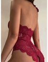 One Piece Push-Up Bra Lace Bodysuit