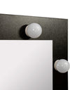 LED 1PC Dressing Table With Mirror Open Storage/Make Up Mirror Light Bulbs