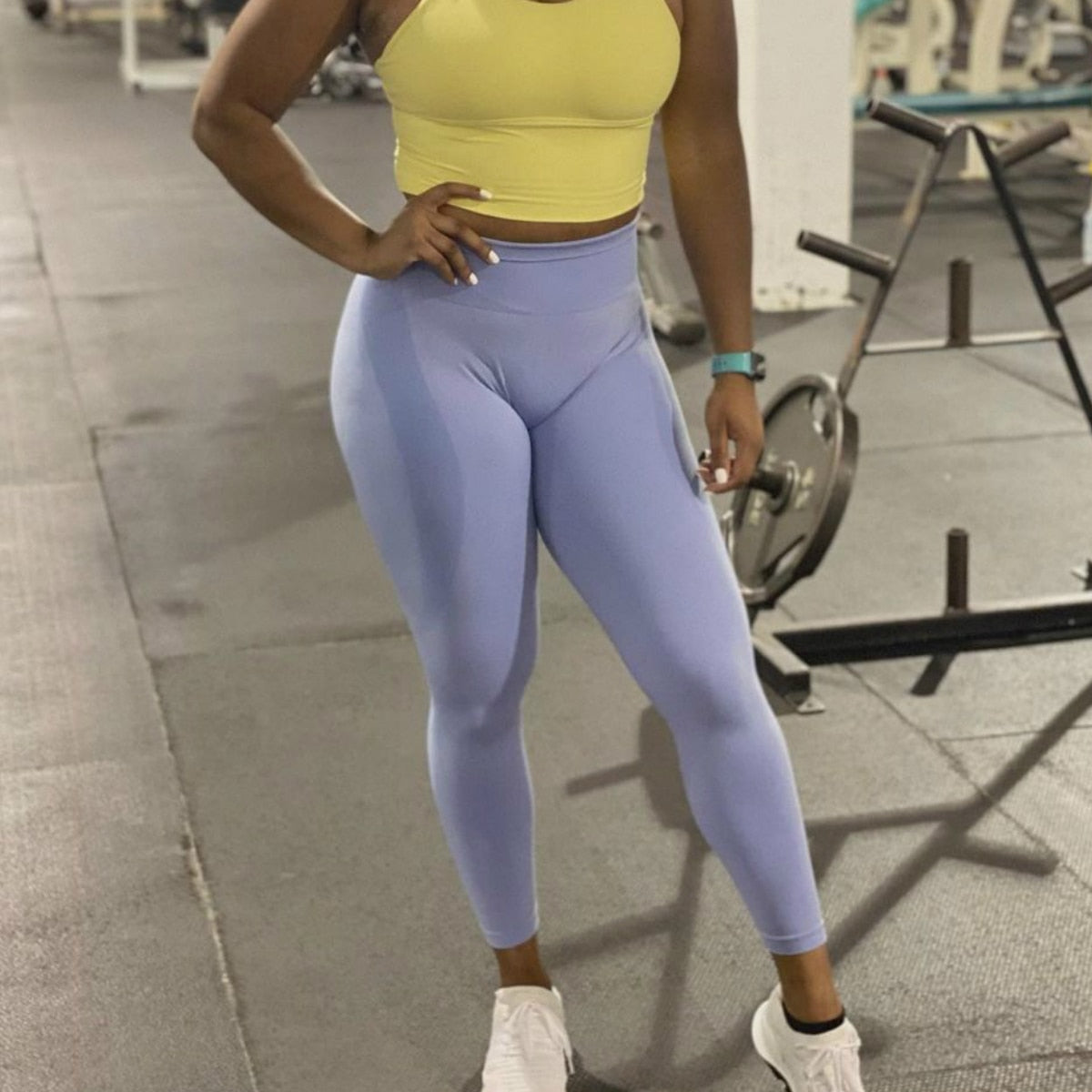 High Waist Contour Seamless Fitness Leggings