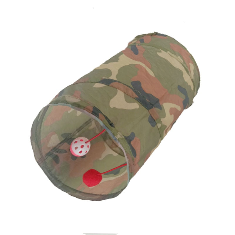 Cat Tunnel Play Tubes With  Collapsible Balls