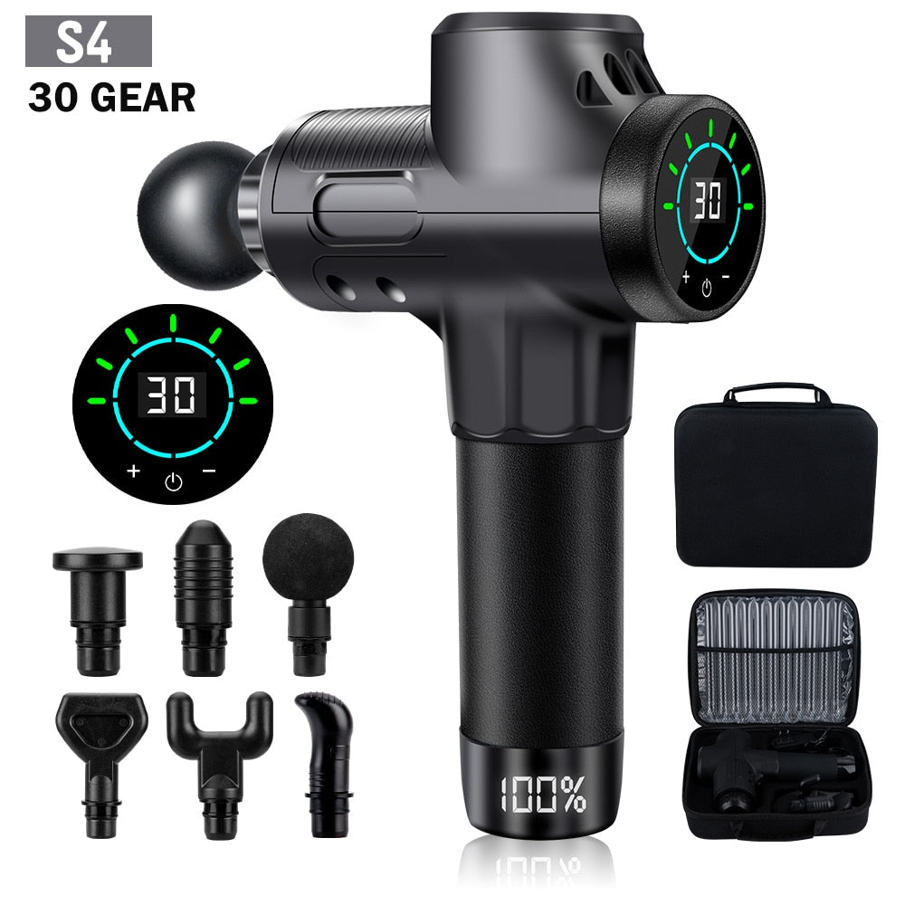 Pain Relief Electric Massage Gun S3 S4 30 Gear