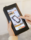 Mini Shoulder Bag Touch Screen Mobile Phone Transparent Bag