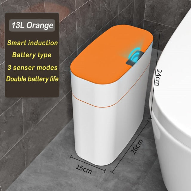 Intelligent Trash Can With Automatic Sensor
