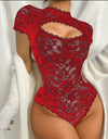 Satin Lace Sexy Sling Nightdress